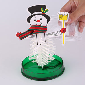 Magic Growing Snowman DIY